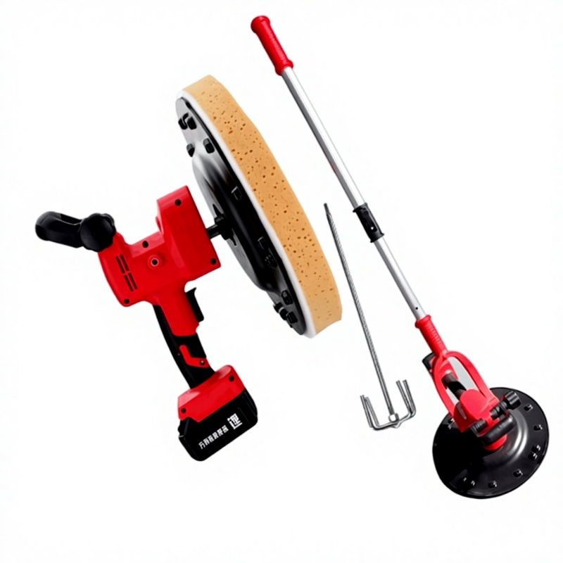 Polishing Plastering Machine Manufacturer - Extension Rod Lithium Battery for Cement Mortar Interior Wall Electric Mixer Floor Customized