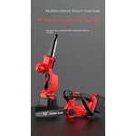 Lithium Battery Saw Manufacturer - Household Small Handheld Brushless Electric Chain Saw Rechargeable for Garden Orchard