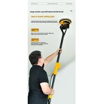 Wall Polishing Machine Manufacturer - 3.2M Electric Industrial Grade Self-Priming Brushless Long Rod Double Lamp Belt