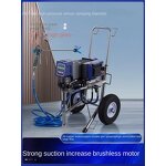 Airless Spraying Machine Manufacturer - Power Electric Plunger High Pressure for Latex Paint Coating Customizable