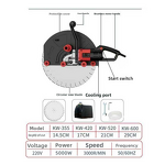 Handheld Circular Saw Manufacturer - High-Power High-Frequency Dust-Free for Wall Cutting 420 Concrete for Door Window Opening