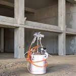 Paint Pressure Pot Manufacturer - 10L Pneumatic Sand Sprayer Aluminium Lower Discharge with 1.3mm Nozzle