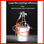 Water-in-Water Sand Sprayer Machine Manufacturer - Latest Hot Sale Aluminium Colorful Paint with Nozzle Bucket Pressure