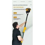 Wall Polishing Machine Manufacturer - 3.2M Electric Industrial Grade Self-Priming Brushless Long Rod Double Lamp Belt