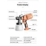 Electric Paint Spray Gun Manufacturer - Small Household DIY Power Machine for Industrial Latex Paint Battery Operated