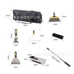 Scratching Tool for Walls Manufacturer - Lightweight Ash Knife Putty Scraper Rubber Plastic Blade