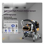 Airless Spray Machine Manufacturer - Intelligent Electric High-pressure Household Multifunctional Plunger for Latex Paint