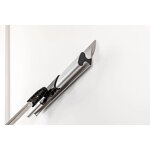 Putty Scraper Manufacturer - DIY Industrial Silvery Aluminum Alloy Handle with Telescopic Pole for Leveling Walls Finishing