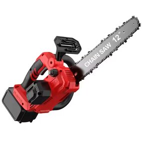 Lithium Battery Chainsaw Manufacturer - New 12-inch Household Small Electric for Wood Cutting Tree Pruning Outdoor Use