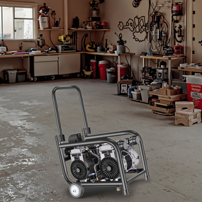 Electric Air Compressor Manufacturer - Newest Industrial 220V Small High-Pressure Silent Oil-Free for Real Stone Paint DIY