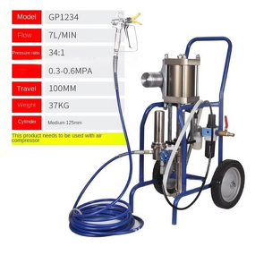 Pneumatic Spray Gun Manufacturer - High-Pressure Large Cylinder Steel Structure Anti-Theft Door Anti-Ship Paint for Air