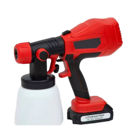 Latex Painting Spray Gun Manufacturer - Best Sell Wholesale DIY Mini Household Industrial Use Plastic Lithium Battery 2500PSI