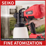 Airless Spray Paint Gun Manufacturer - Portable Lithium Ion 2500PSI 800ml Cup Capacity Small DIY Industrial Use