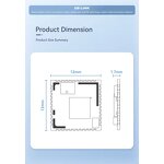 WiFi Module Manufacturer - BL-M6621XS1 with ESD Protection for Repeater/TP-Link Router/WiFi 6 IoT Devices 2.4GHz 5G 30M SDIO/USB2.0
