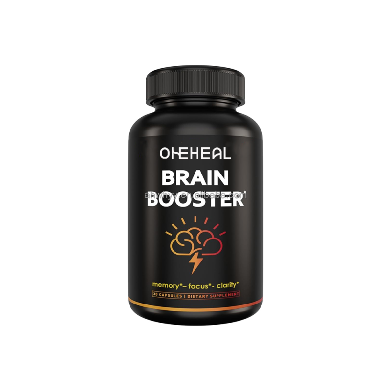 Vitamins Nootropic Brain Booster Supply Capsules Caffeine-Free Memory Focus Supplements Brain Booster Capsules