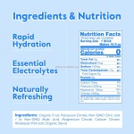 Organic Fruit Liquid Hydration Packets Sugar Free Electrolytes Powder Daily Hydrate Packets Sports Nutrition Electrolyte Powder