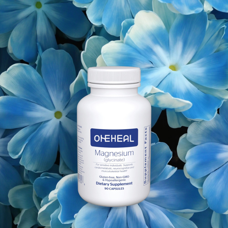 Private Label Magnesium Glycinate Capsule for Bone & Joint Support Magnesium Glycinate Capsules