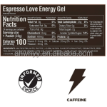Private Label Sports Nutrition Energy Gel Immunity Supplement Sports Energy Gels