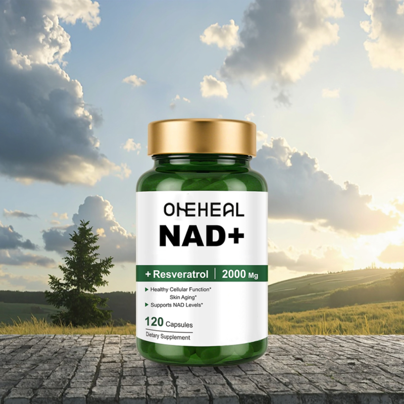 OEM Hot Sale NAD Capsule Skin Moisture Care Liposomal NAD Capsules Resveratrol Supplement Capsules