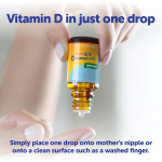 Organic Liquid Vitamin D3 Drops for Kids Immune Support Vitamin D Drop Factory Supply Vitamin D3 Drops