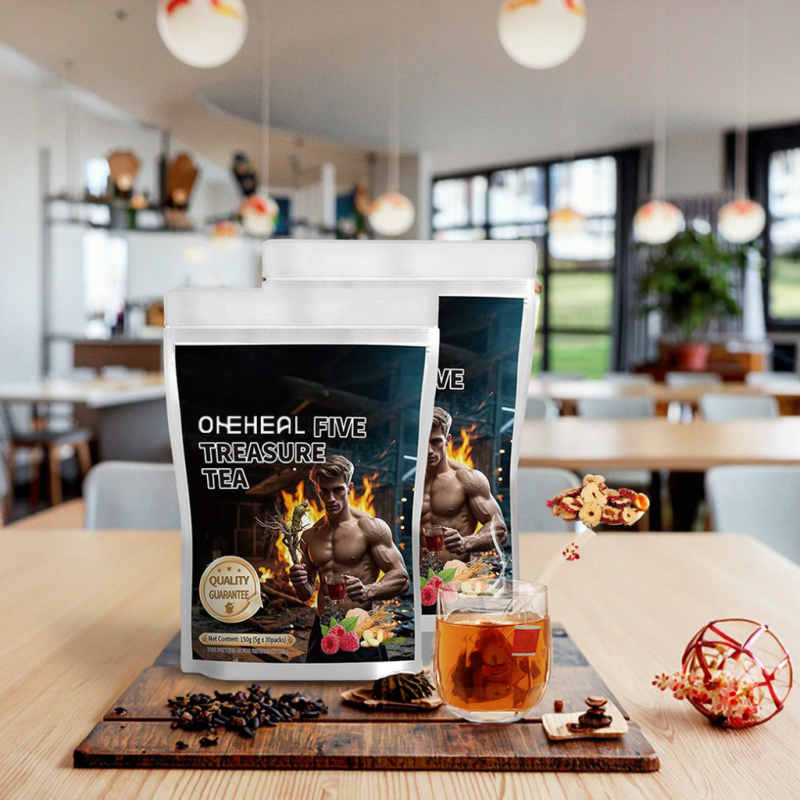 Customized Chinese Ginseng and Wolfberry Kidney Detox Tea Health Preserving Tea