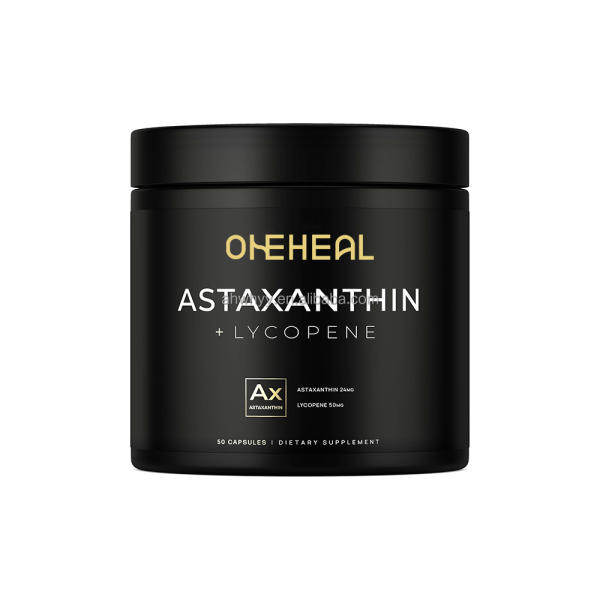 Antioxidation Dietary Supplement Capsules Natural Astaxanthin Lycopene Supplements Skin Whitening Astaxanthin Capsule