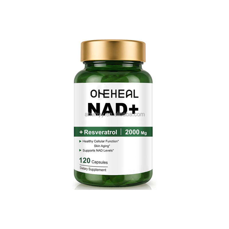 OEM Private Label Liposomal NAD Capsules Antioxidation Resveratrol Supplement NAD+ Capsules