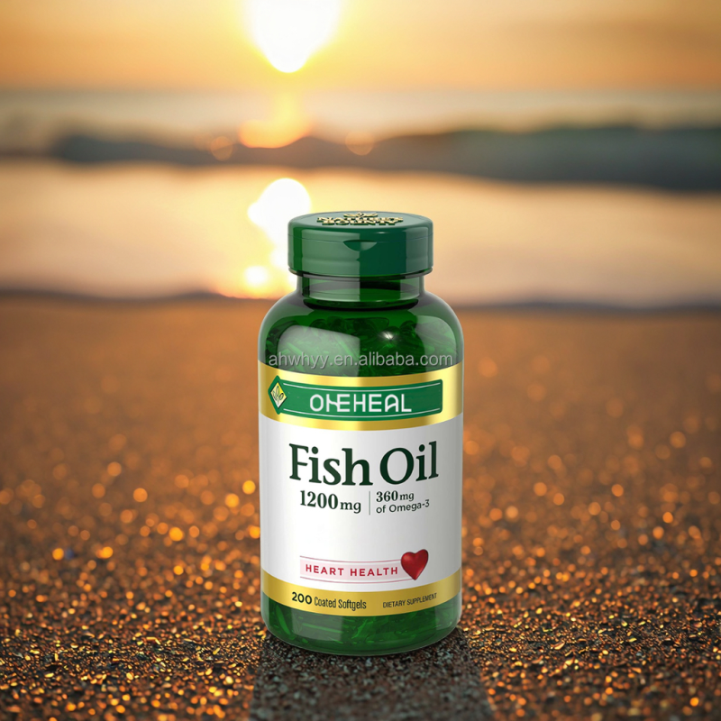 OME High Quality Omega 3 DHA EPA Fish Oil Softgel Deeep Sea omega 3 Fish Oils Softgels