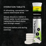 Private Label Sport Hydro Effervescent Tablets with Electrolytes OEM/ODM 20 Count for Adults Electrolytes Drink Tablets