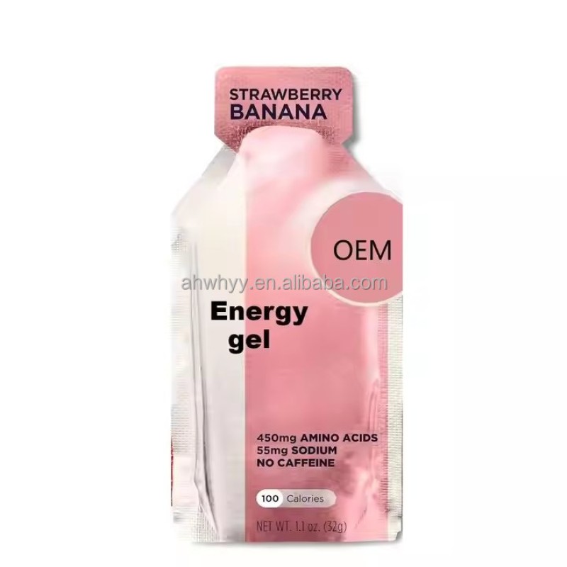 Sports Nutrition Energy Gel Beverage Drink Pouch Bag Running Energy  Gel
