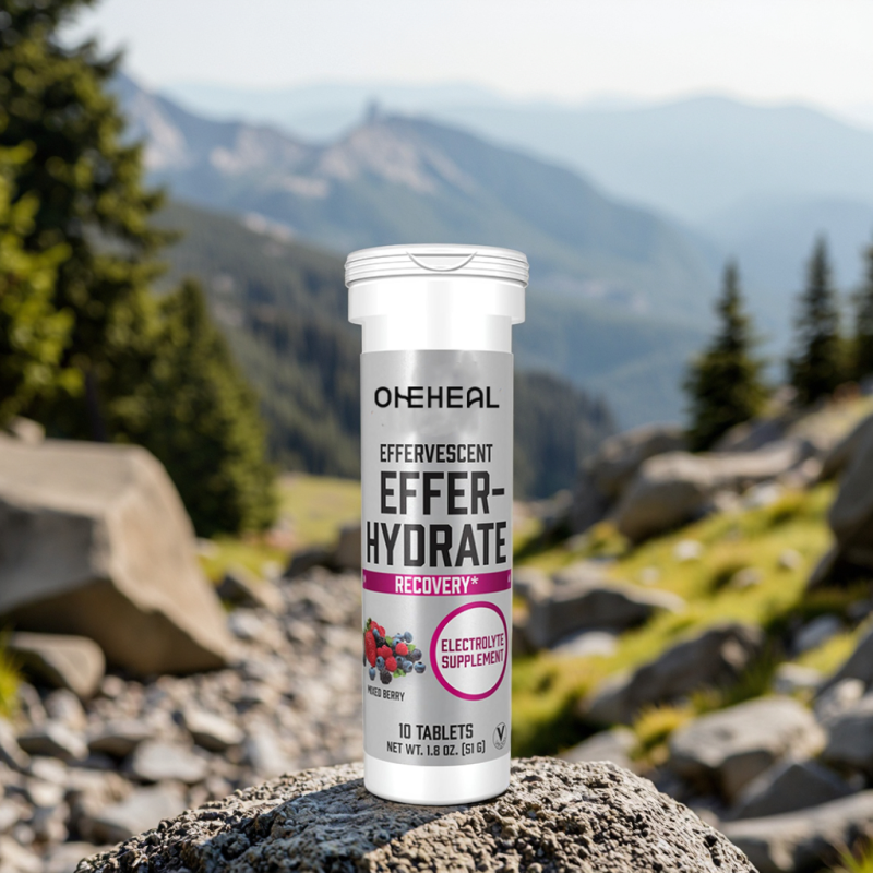 Private Label Electrolytes Tube Sport Electrolyte Tablet Natural Supplement Energy Electrolyte Effervescent Tablets