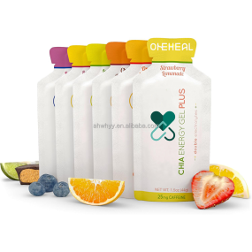 OEM Sports Nutrition Supplement Energy Gel Energy Gel Customize Natural No Caffiene
