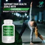 OEM Nighttime Fat Burner Capsules Appetite Suppressants Weight Loss Capsules Herbal Supplements for Adult Capsules
