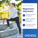 OEM/ODM Natural Magnesium Glycinate Primitive GMP Quality Friendly Superior Absorption Magnesium Glycinate Capsules
