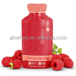 Foil Pouch for Energy Gel Packaging Sachet Energy Gel Manufacturer Food Energy Gels Sports