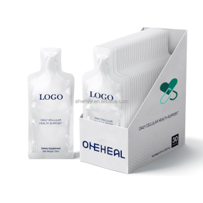 OEM Power Customized Beauty and Skin Care Energy Gel Performance Supplement Antioxidant Nutraceutical Gel Energy