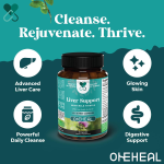 Best Selling Healthcare Herbal Liver Care Capsules  OEM/ODM Private Label Natural Liver Support Supplement Capsules