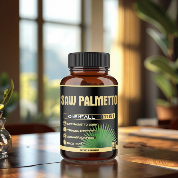 Premium Saw Palmetto Extract Capsule Natural Support Health Saw Palmetto Ashwagandha Capsules