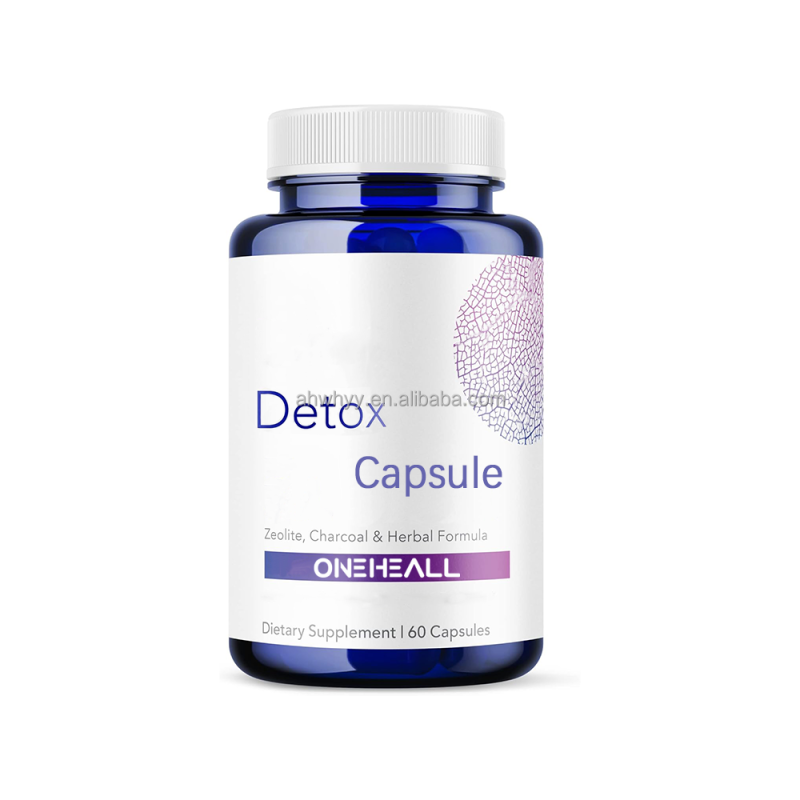 Detox Activated Charcoal Stomach Bloating Gut Movement Supplements Capsules Herbal Supplements Support Detox Cleanse Capsule