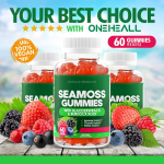 100% Organic See Moss Gummies Private Label Sugar Free Natural Immune Support Sea Moss Gummy