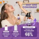 High Absorption Liquid Magnesium Complex Fast-Acting Sleep Sugar-Free Healthcare Supplement Magnesium Glycinate Liquid Drops
