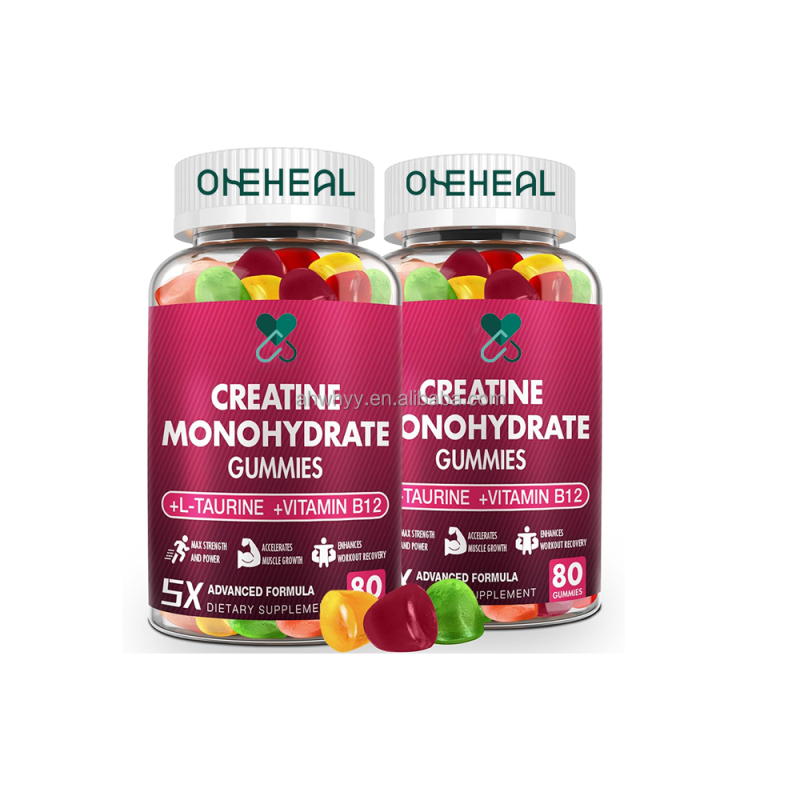 OEM Each Capsule Creatine Gummies Contains 1.5 Grams of Creatine Monohydrate Creatine Gummies