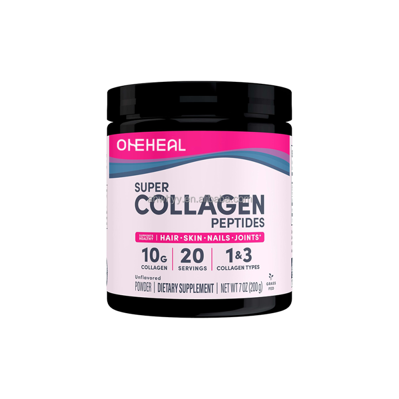 OEM Super Collagen Peptides Powder Healthy Support Joints Hydrolyzed Type Super Collagen Powder