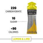 Energy Gels Contains Fast-Acting Carbohydrates Nutrition Customized Flavor Sports Energy Gel