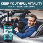 USP Grade Methylene Drops  Antioxidant Blue Formula Cellular Energy Mitochondrial Support Supplement Methylene Drops