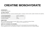 Customized Supplements Muscle Creatine Powders Pre Workout Creatine Monohydrate Powder