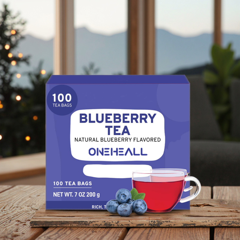 High Quality Handpick Wild Blueberry Herbal Tea Private Label Blueberry Flavor Fruit Premium True Blueberry Fruit Tea
