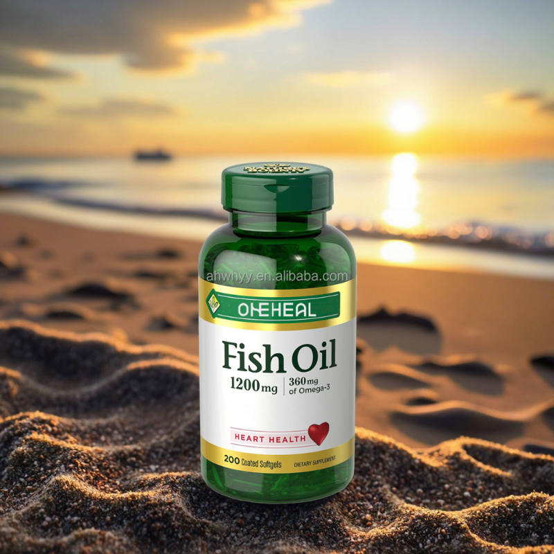 OEM omega 3 Fish Oil Softgels Supplement Deep Sea High Potency omega 3 Fish Oil Softgel