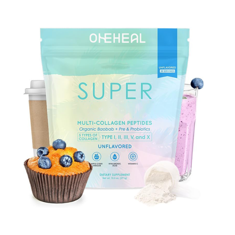 Food Grade Type Health Support Multi Collagen Powder Hydrolysate Collagen Peptides Powder