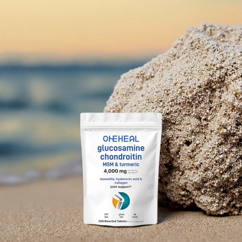 Wholesale Customization Glucosamine Chondroitin Tablets Easy Absorption Lubricate the Joint Glucosamine Chondroitin Tablets